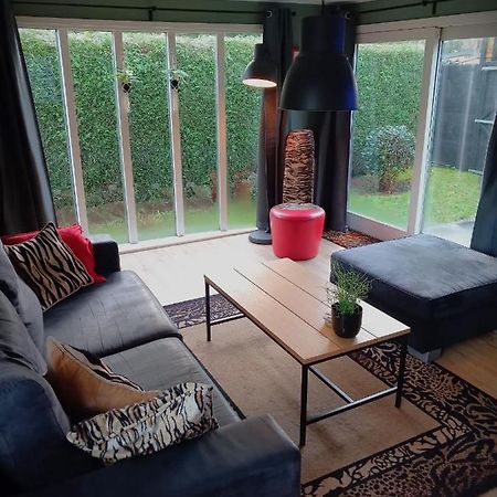 Veluwepark Reewold #Chalet Buizerd# Tussen Het Bosrijke Putten En Garderen Exterior foto